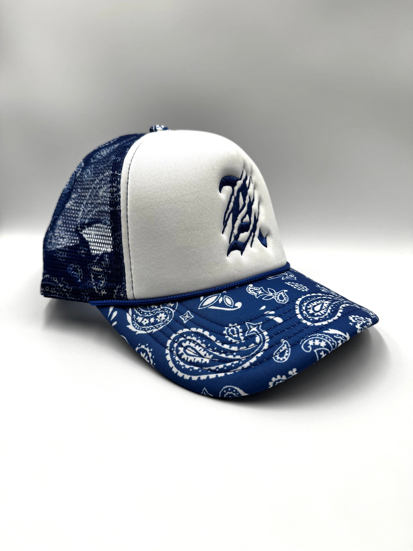 Ascension Blue Bandana Trucker Hat