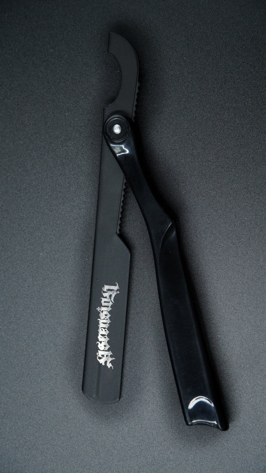 Ascension Turkish Straight Razor – Black on Black