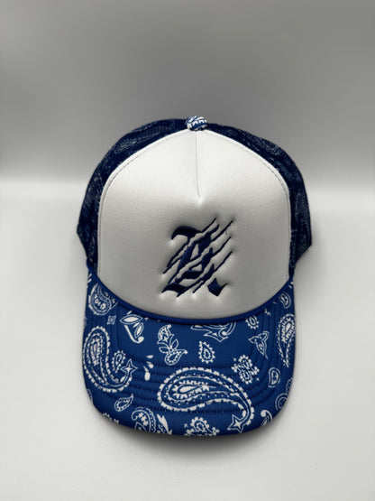 Ascension Blue Bandana Trucker Hat