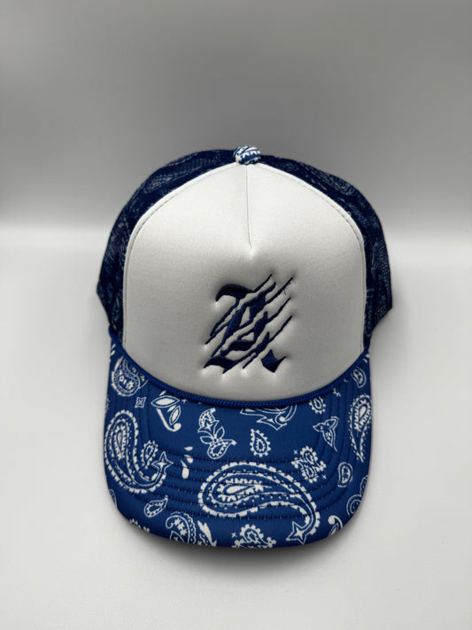 Ascension Blue Bandana Trucker Hat