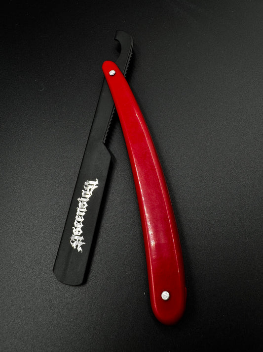 Ascension Turkish Straight Razor – Red Handle Edition
