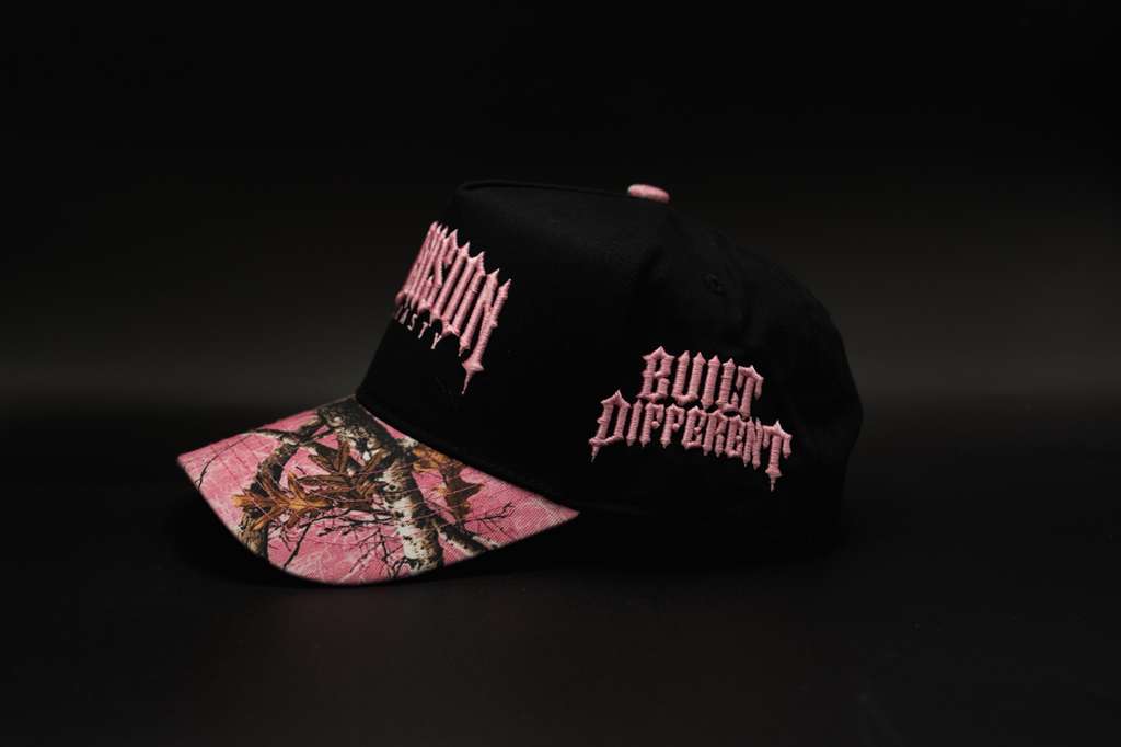 Hats Pink Camo